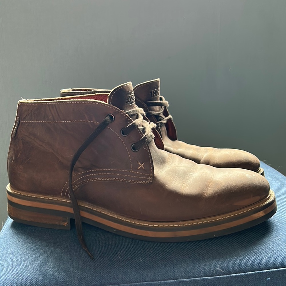 Wolverine 1883 Brown Leather Shoes, Size 10.5